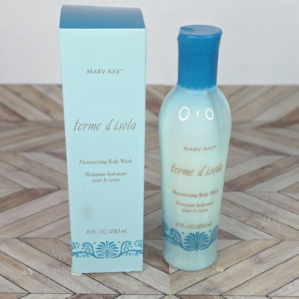 Mary Kay terme d'isola Moisturizing Body Wash 8fl oz New Old Stock - SEE PHOTOS